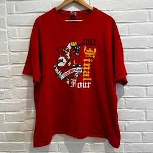 Vintage University of Louisville Cardinals Final Four Basketball Men's Medium